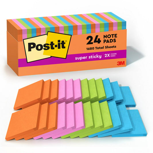 3M Post-it Super Sticky Notes