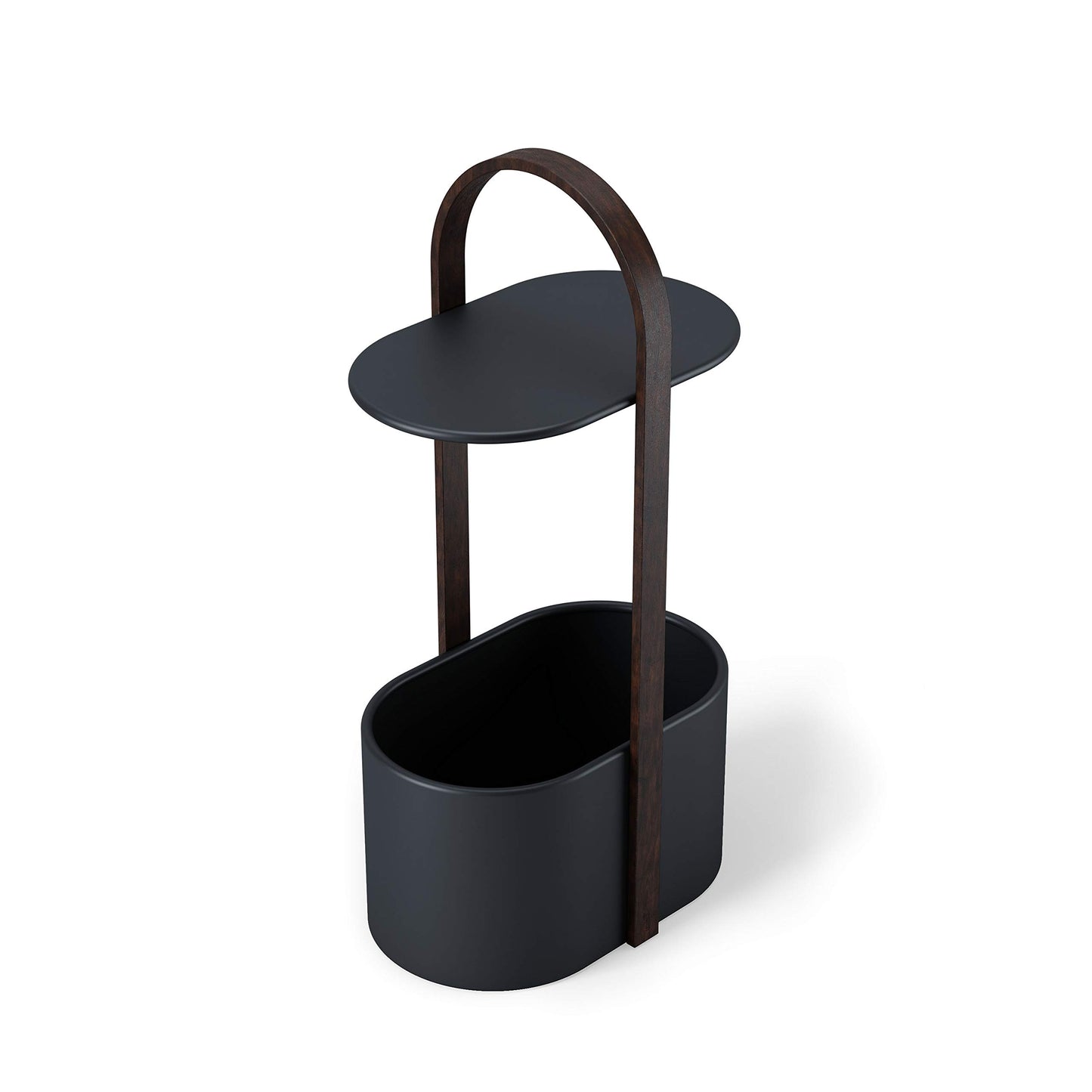 Umbra Bellwood Oval End Table, Alloy Steel