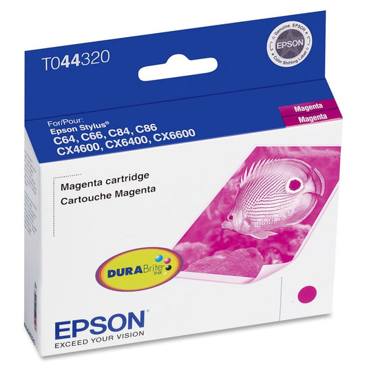 Epson - T044320 Durabrite Ink 400 Page-Yield Magenta "Product Category: Imaging Supplies And Accessories/Inkjet Printer Supplies"
