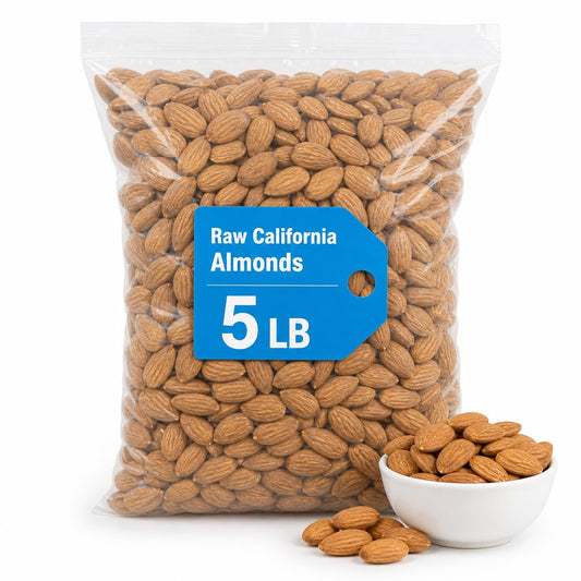 Almonds Raw California Almonds 5 lb Bulk Bag