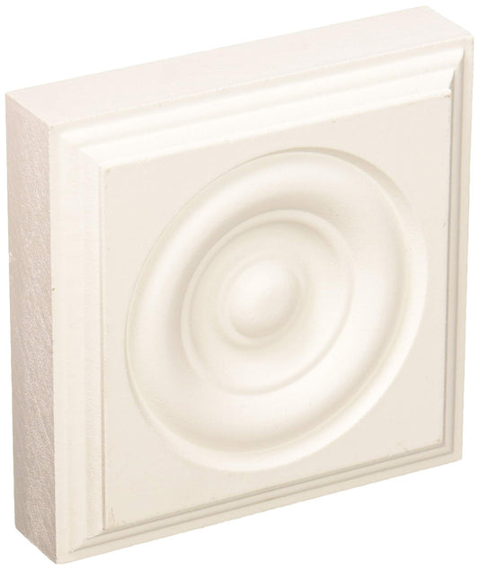HOUSE OF FARA INC R45MDF MDF Rosette, 1-1/8x4-1/2