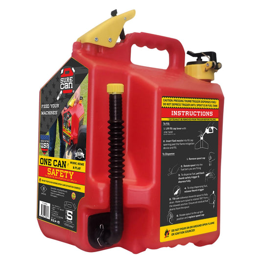 SureCan 5 Gallon Gasoline Can SUR5SFG2