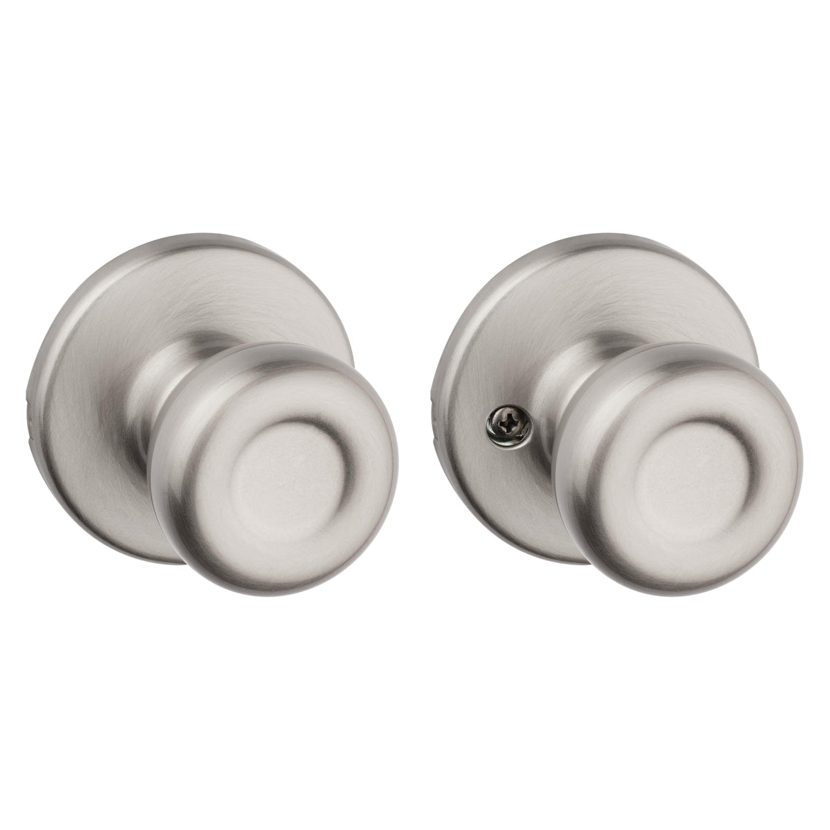 Kwikset Tylo Interior Passage Door Knob Satin Nickel