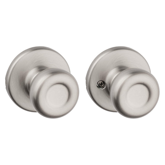 Kwikset Tylo Interior Passage Door Knob Satin Nickel