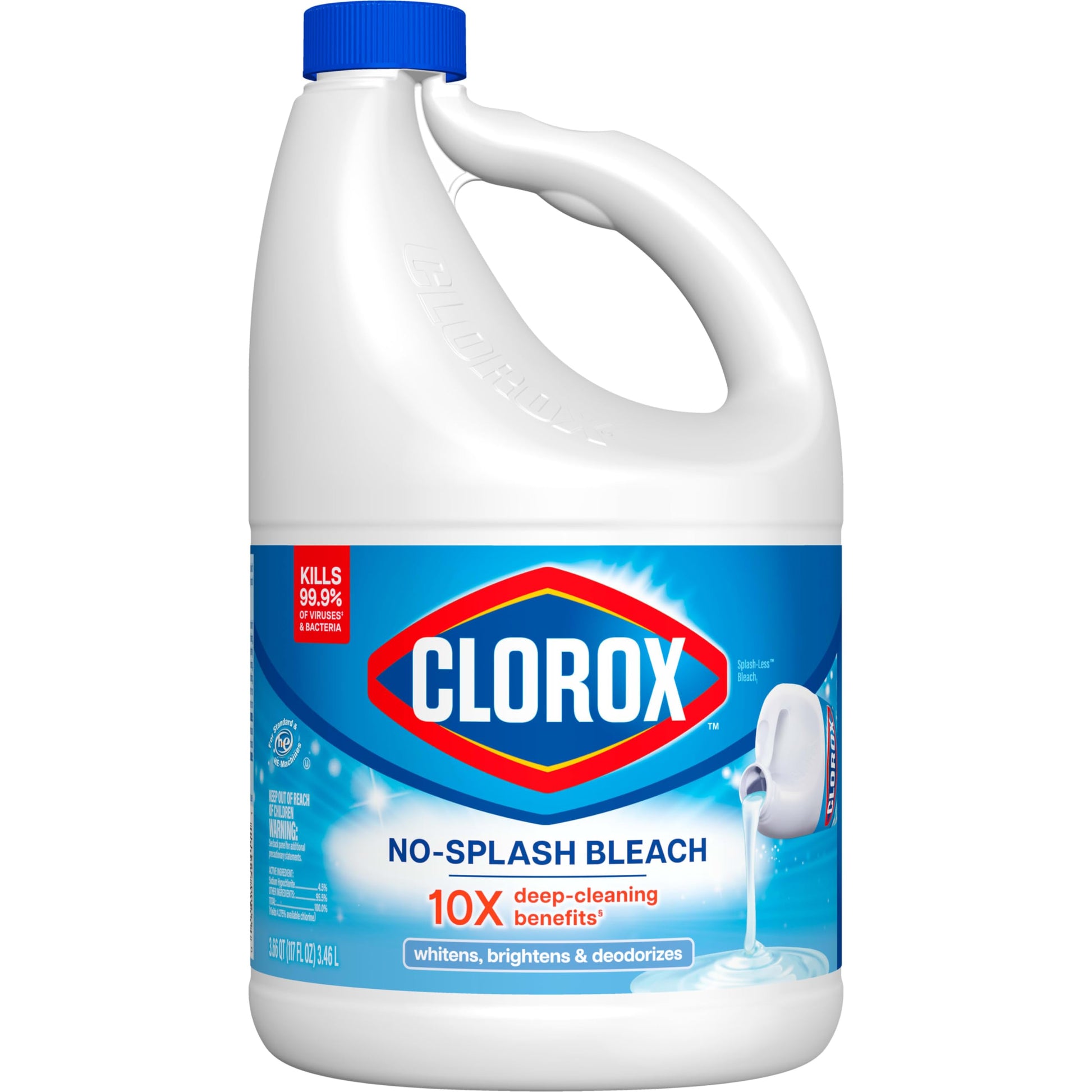 Clorox No Splash Bleach 117 fl oz
