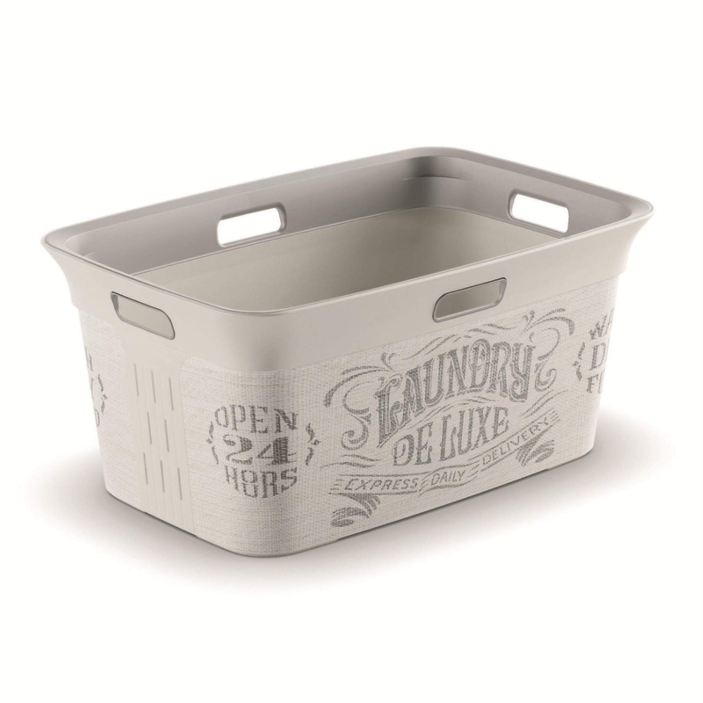 KIS Decorative Laundry Basket 23x15x10"