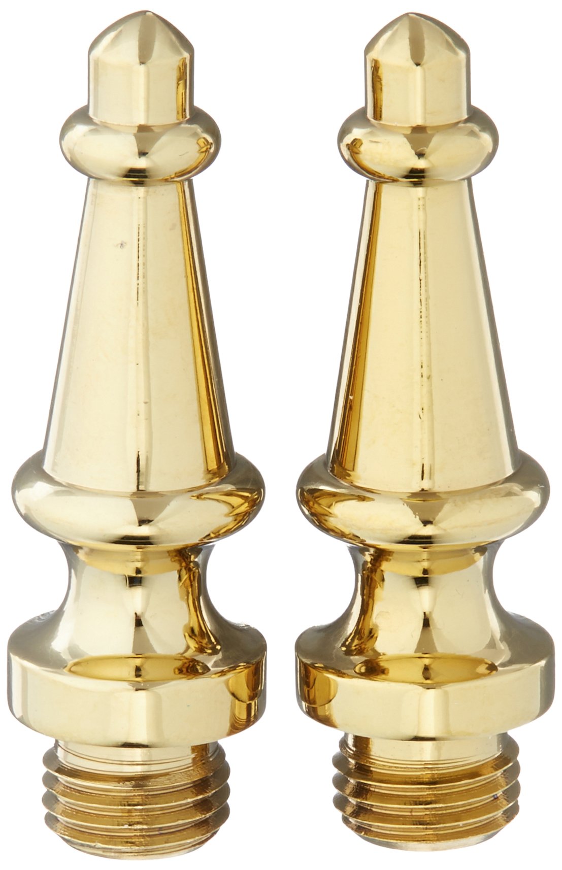 Baldwin 1093003I Steeple Tip Hinge Lifetime Brass