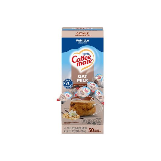 Coffee mate Oat Milk Vanilla Creamer 50 Singles