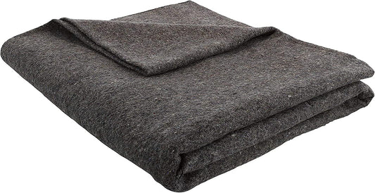 Blanket Grey 62x80 Military Wool Blanket