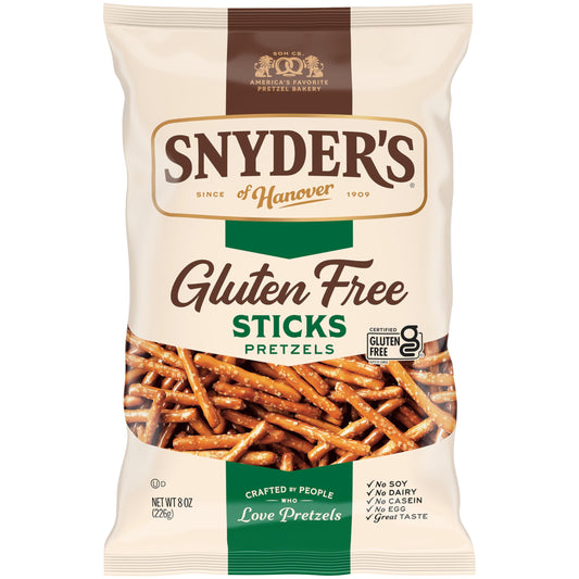 Snyder's of Hanover Gluten Free Pretzel Sticks 8oz
