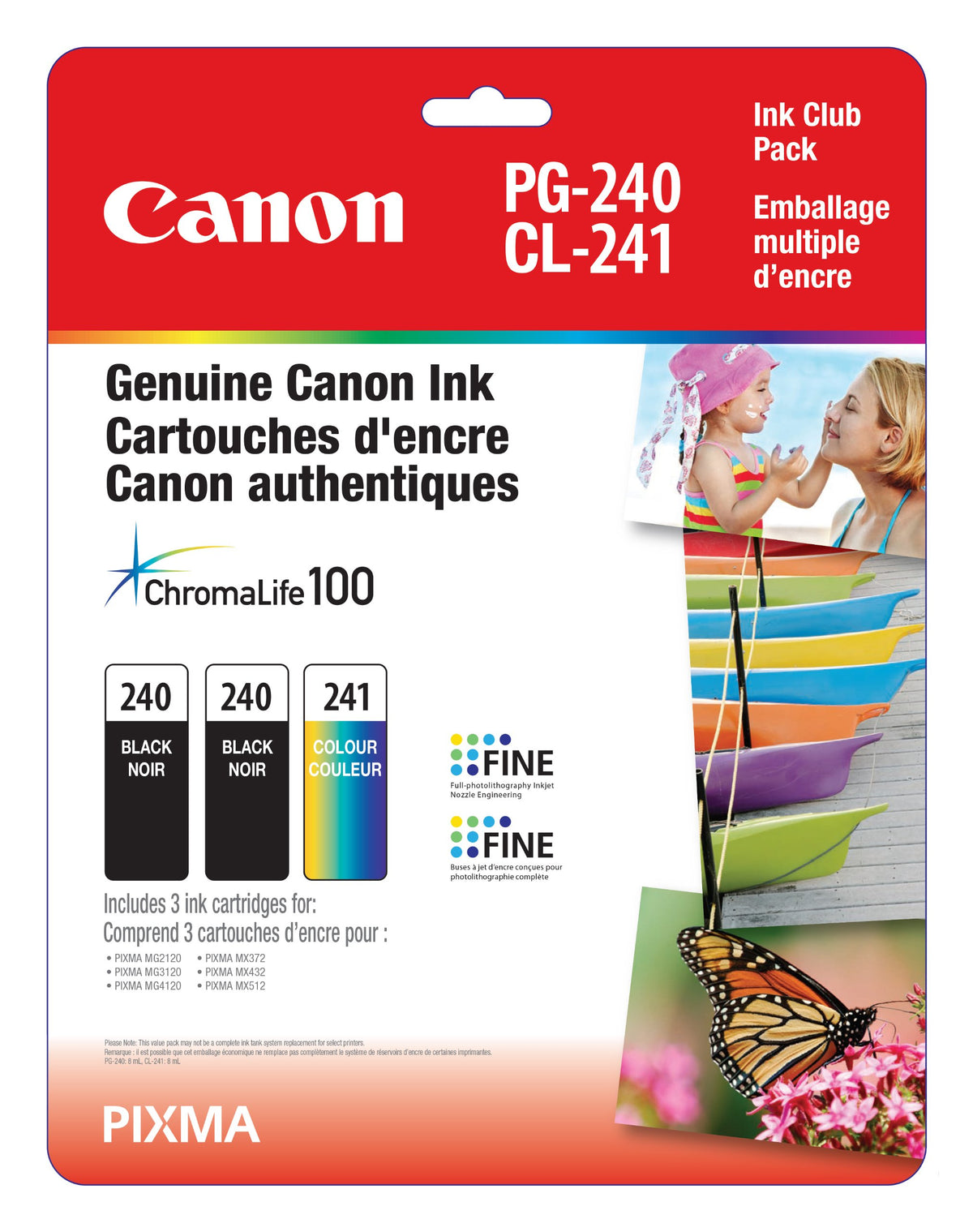 Canon PG-240/CL-241 Ink Club Pack
