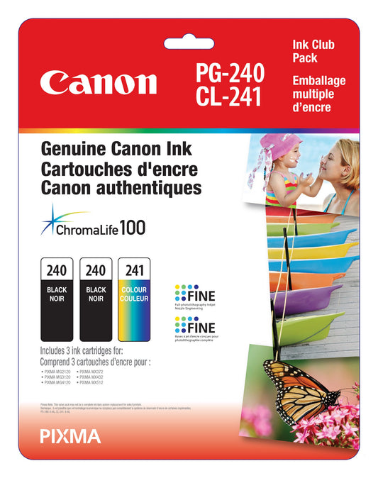 Canon PG-240/CL-241 Ink Club Pack