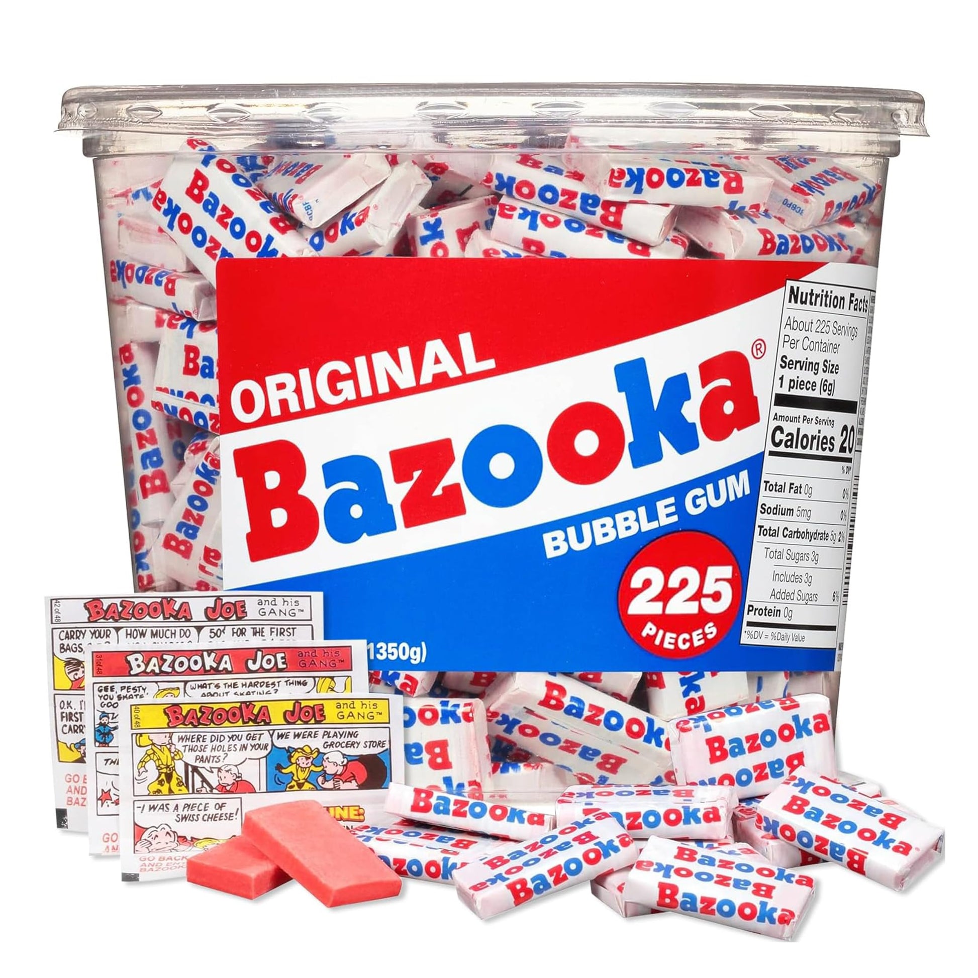 The Bazooka Original Gum Tub 4