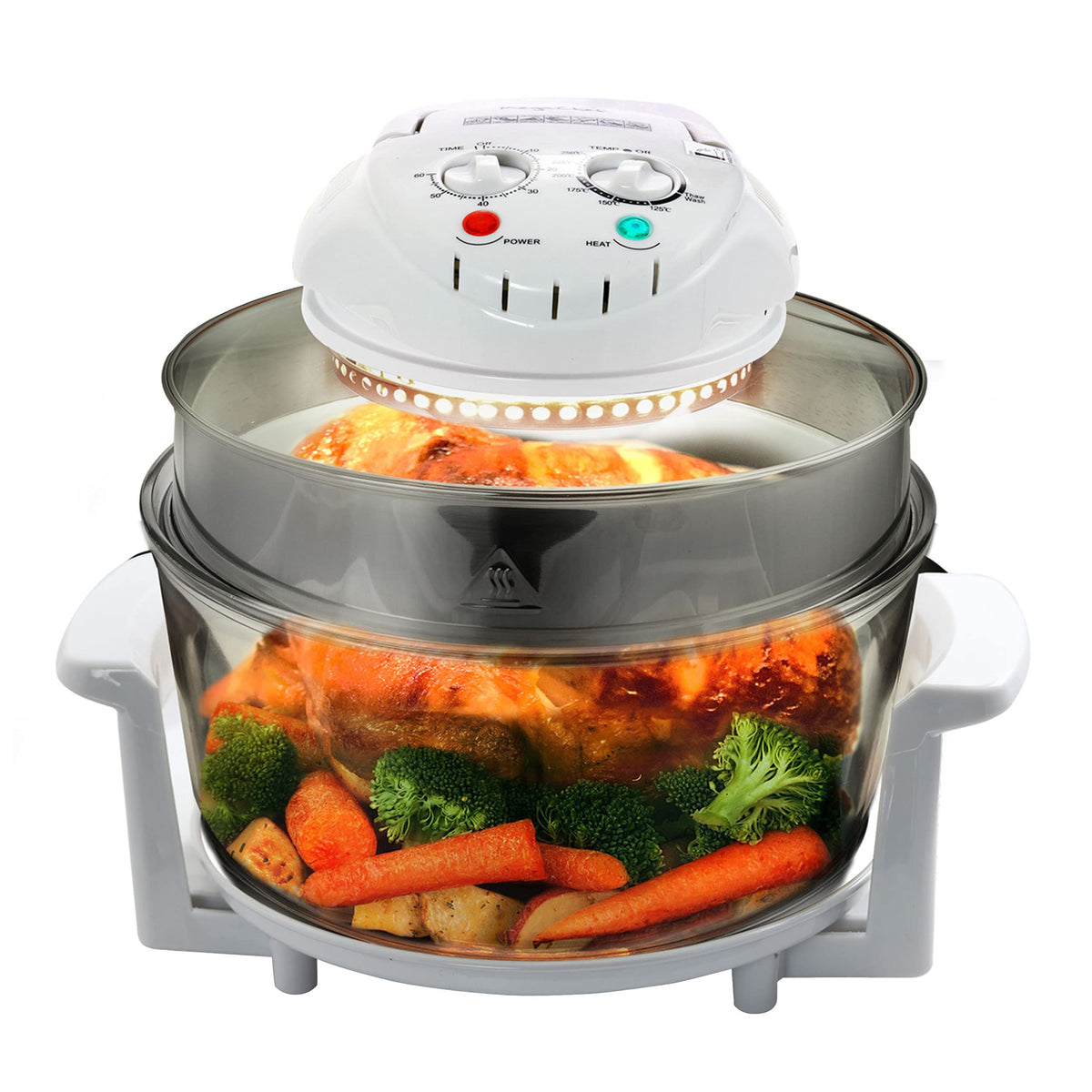 Megachef Multipurpose Halogen Oven Air Fryer White