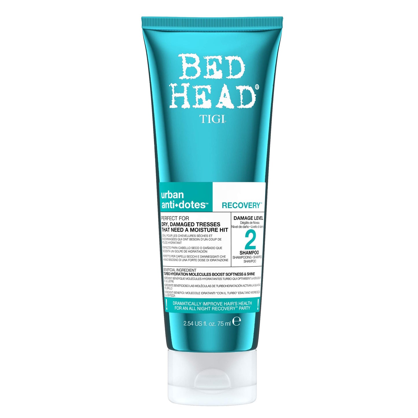 BED HEAD by Tigi, URBAN ANTI+DOTES RECOVERY SHAMPOO 2.5 OZ