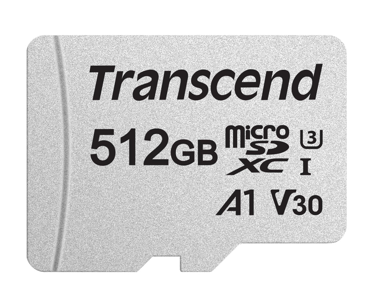 Transcend microSD 512GB UHS-I U3 A1 w/ Adapter
