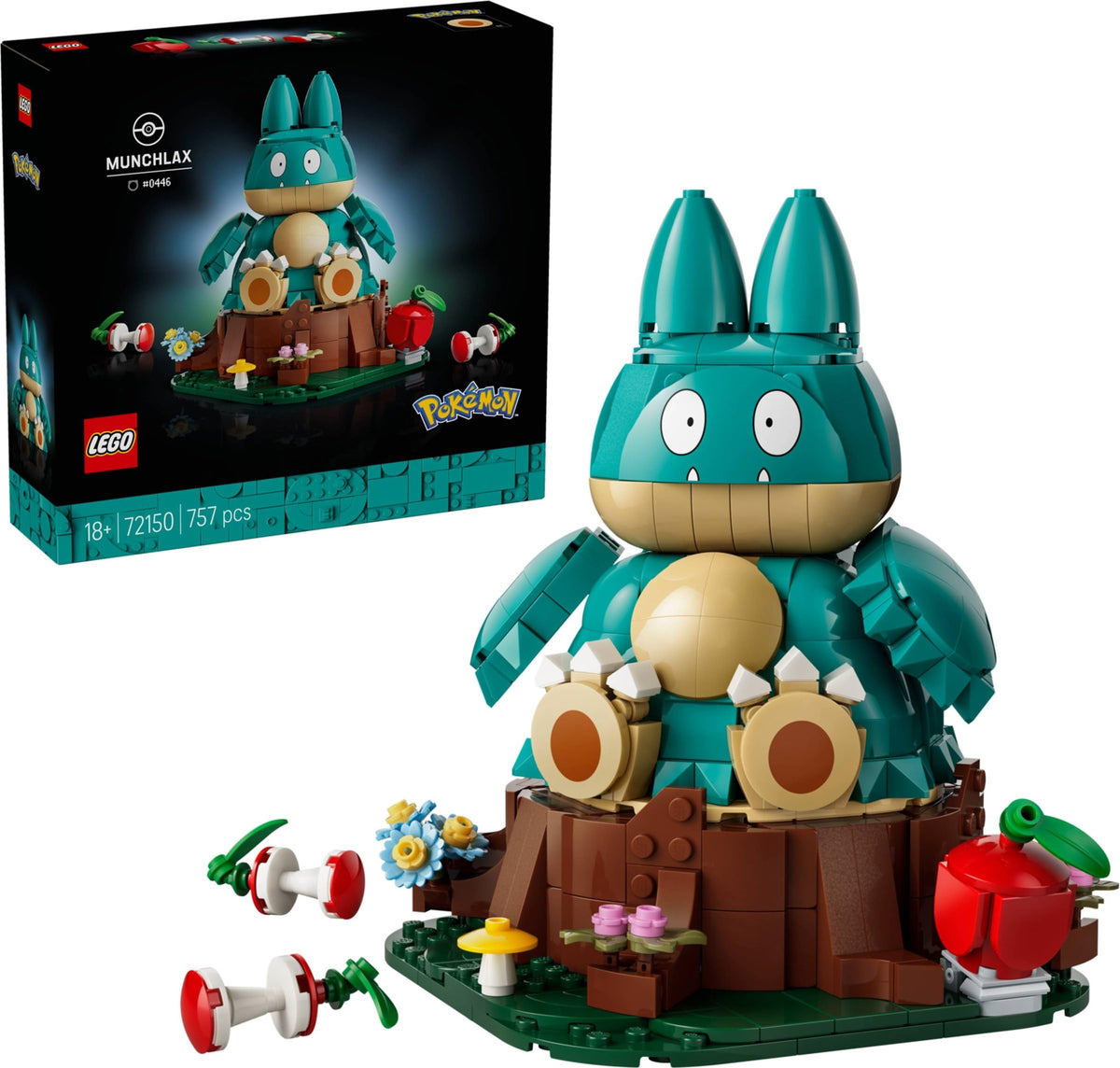 LEGO Pokémon Munchlax Set 72150 – 757 Pieces
