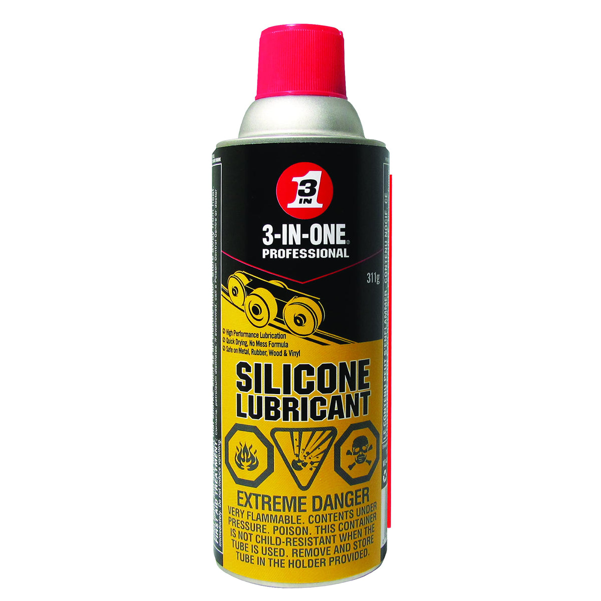 3-In-One Professional Silicone Lubricant 311g