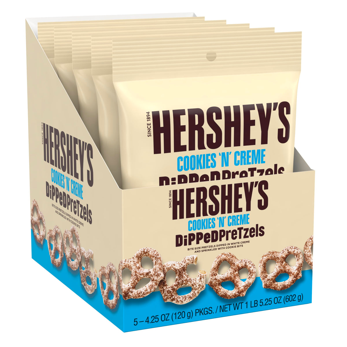 Hershey's Dipped Pretzels Cookies 'N' Crème 120g