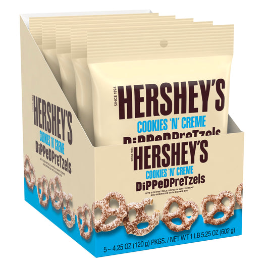 Hershey's Dipped Pretzels Cookies 'N' Crème 120g