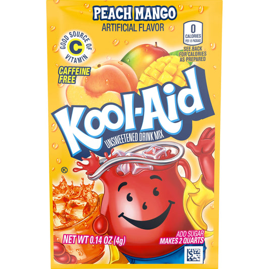 Kool-Aid Peach Mango Drink Mix 0.14 oz Packet