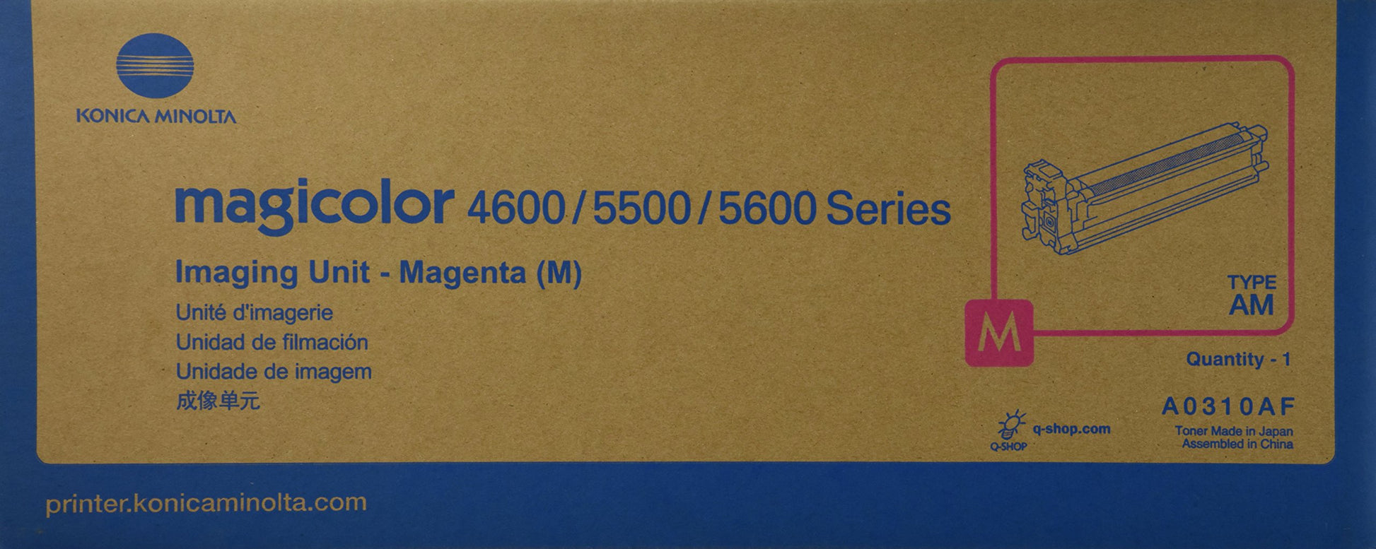 Konica Minolta Magicolor Drum Unit Magenta A0310AF