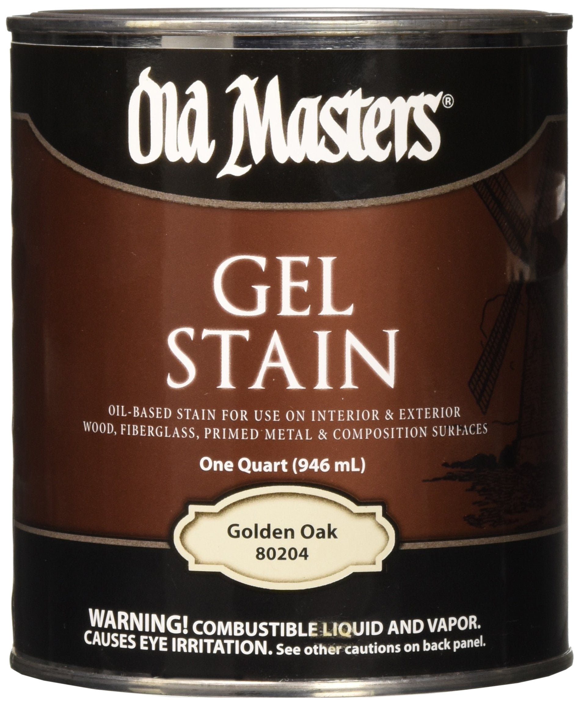 OLD GEL STAIN GLDN OAK 1QT