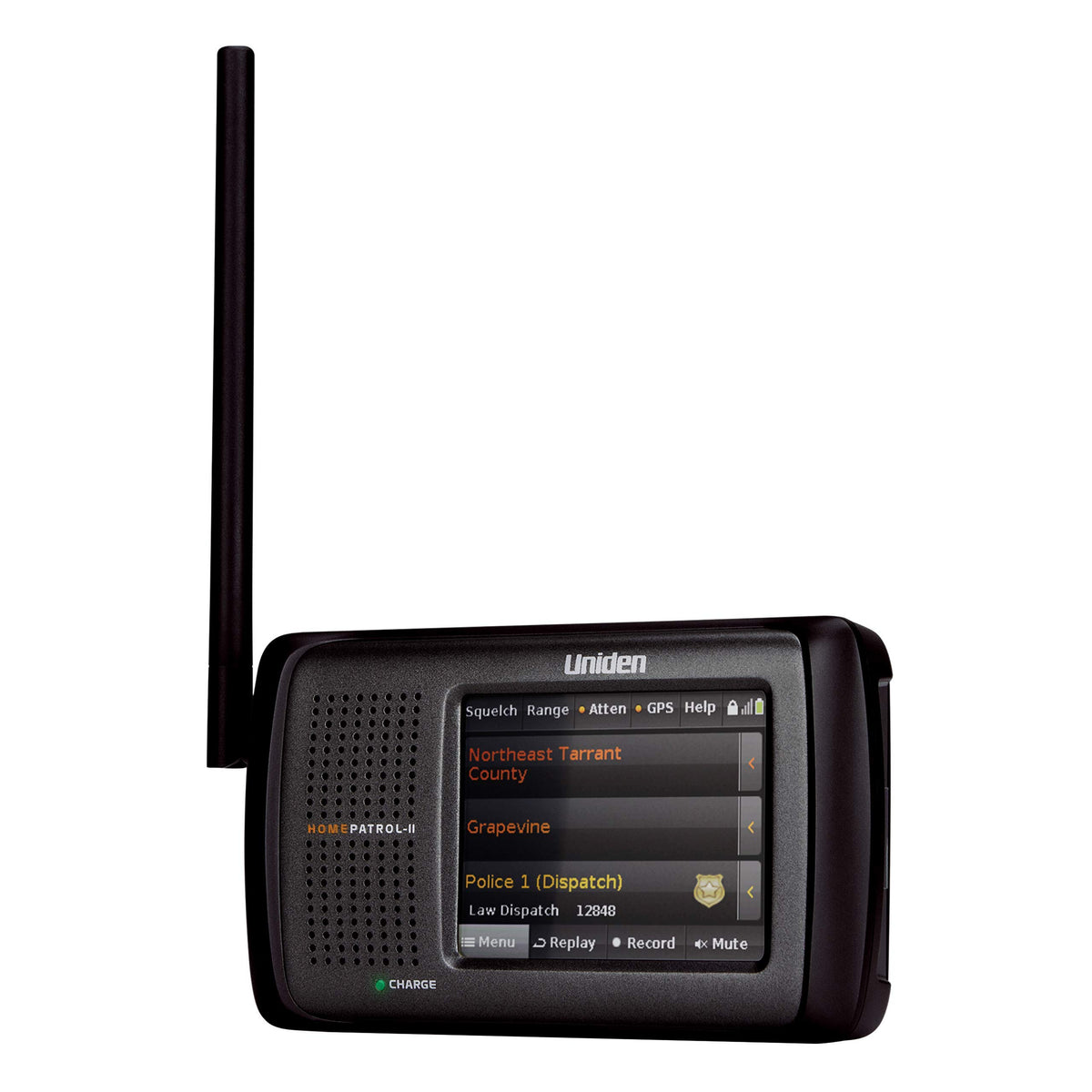 Uniden HomePatrol2 Color Touchscreen Simple Program Digital Scanner, TrunkTracker V and S,A,M,E, Emergency/Weather Alert, APCO P25 Phase 1 and 2, Quick Record and Playback (Renewed)