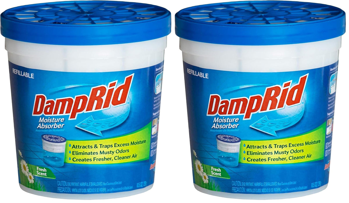 DampRid Moisture Absorber Fresh Scent 11 oz Pack of 2
