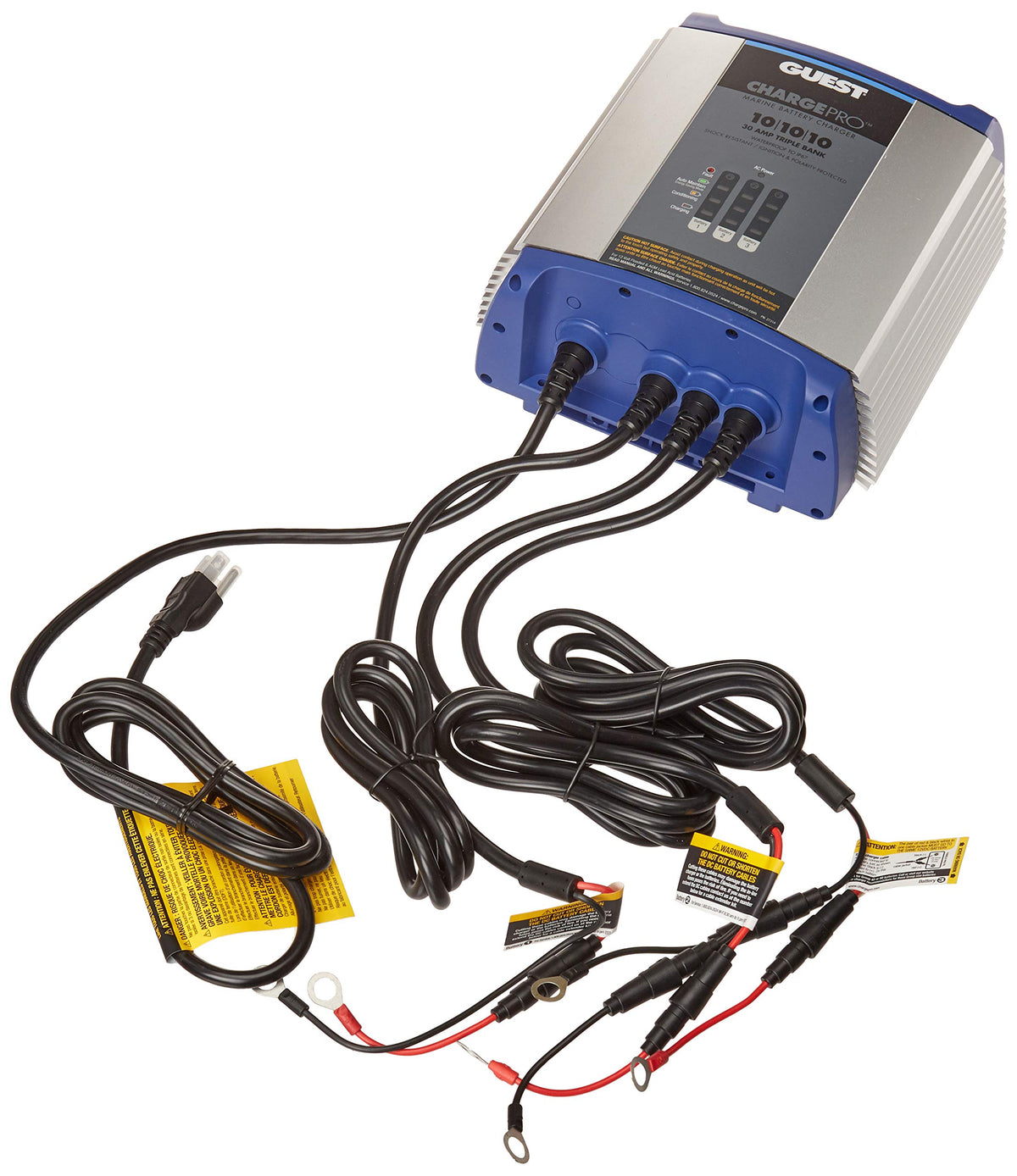 Guest 2731A On-Board Battery Charger 30A 12V 3 Bank