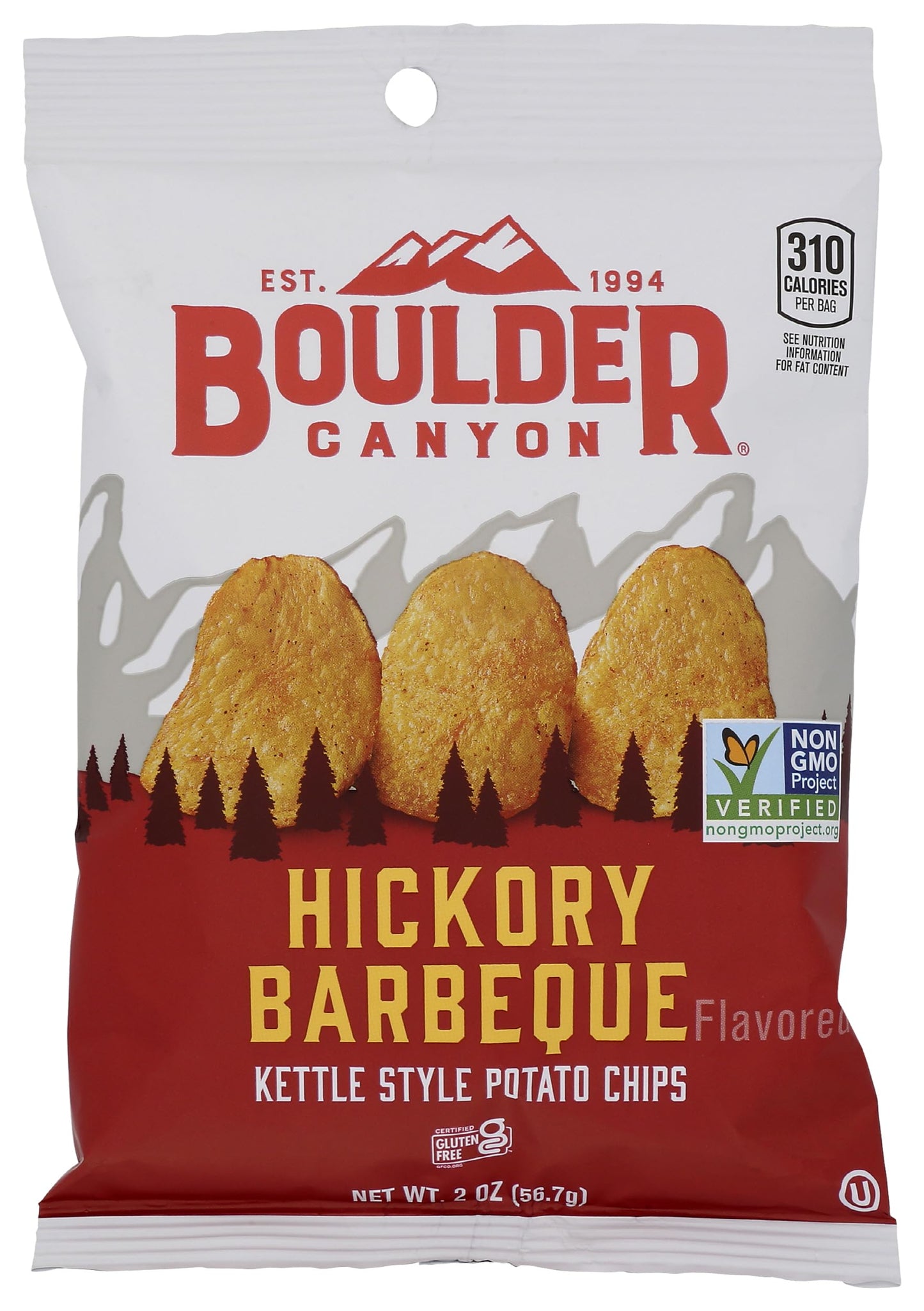 Boulder Canyon BBQ Potato Chips 2oz