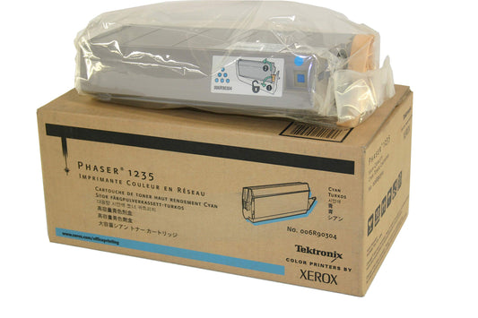 Xerox Phaser 1235 Hi-Capacity Cyan Toner Cartridge 10,000 Pages