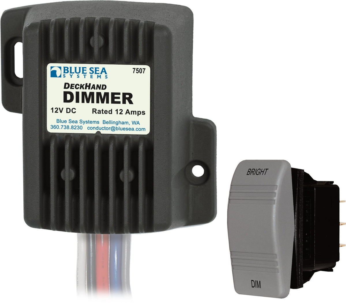Blue Sea DeckHand Dimmer 7507 12A 12V
