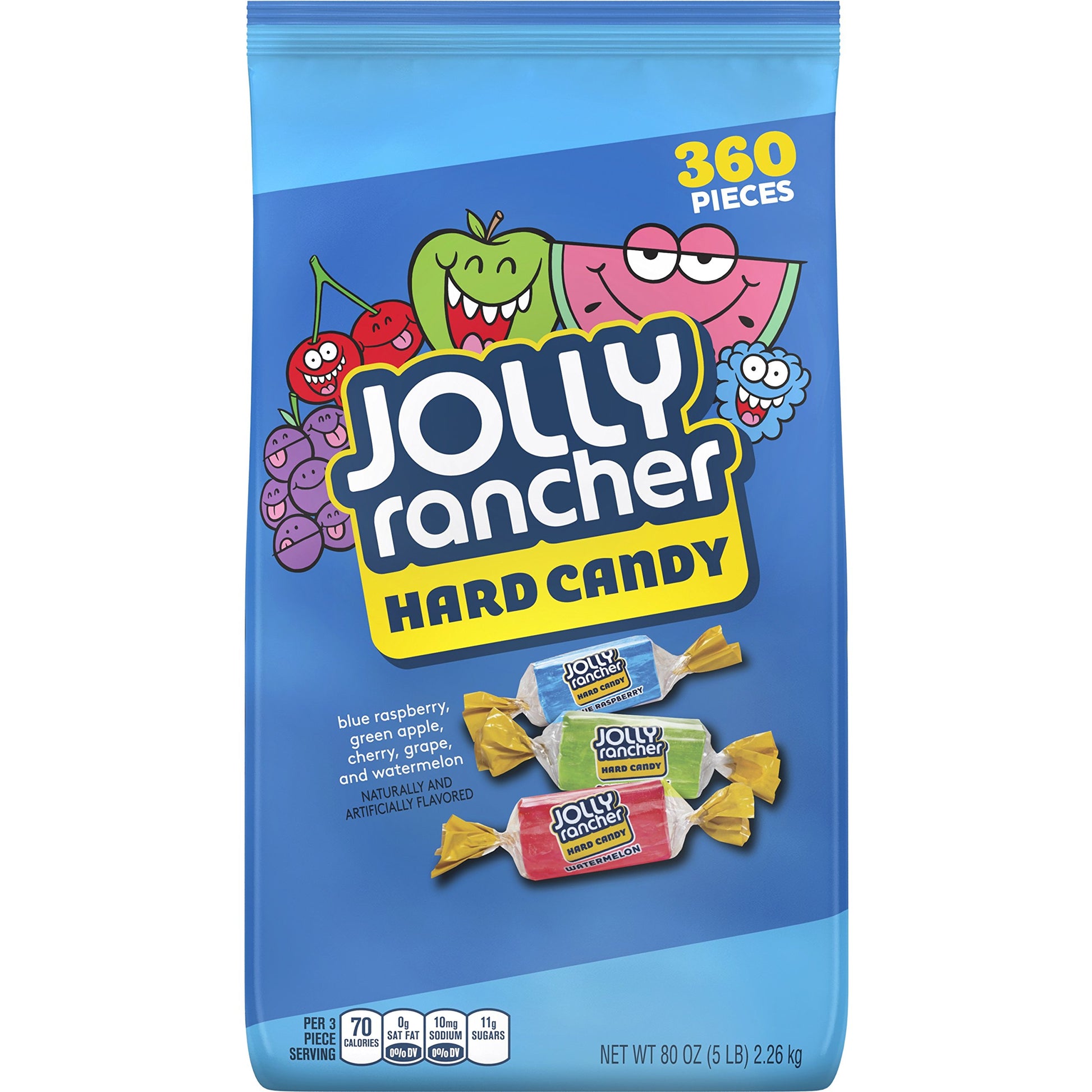 Assorted Fruit Flavored Hard Candy Bulk Bag, 5 lb 10700156805