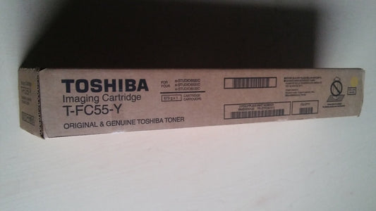 Toshiba OEM TFC55Y TONER CARTRIDGE (YELLOW) For ESTUDIO5520C (TFC55Y) -