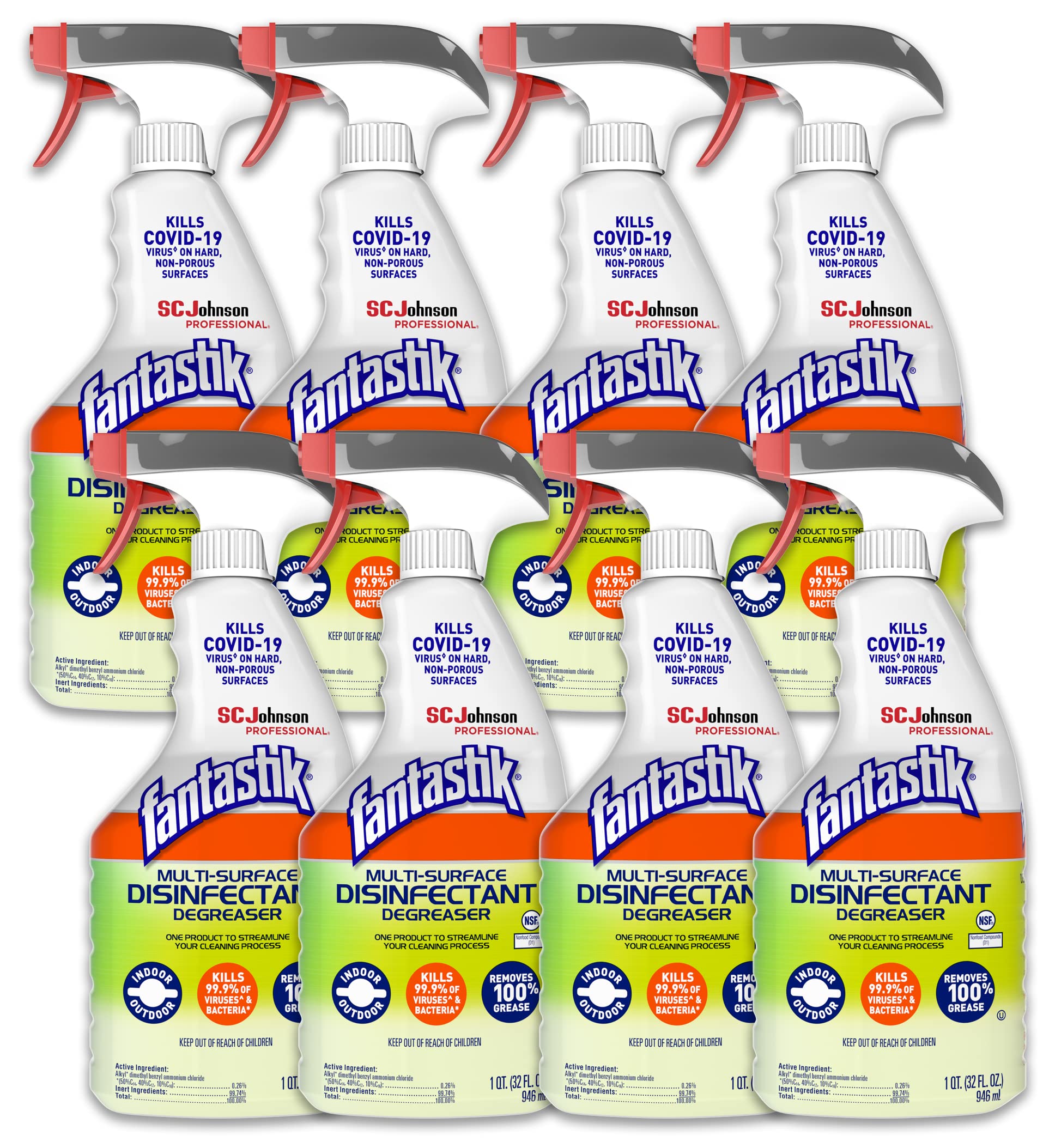 SC Fantastik Disinfectant Cleaner 32oz