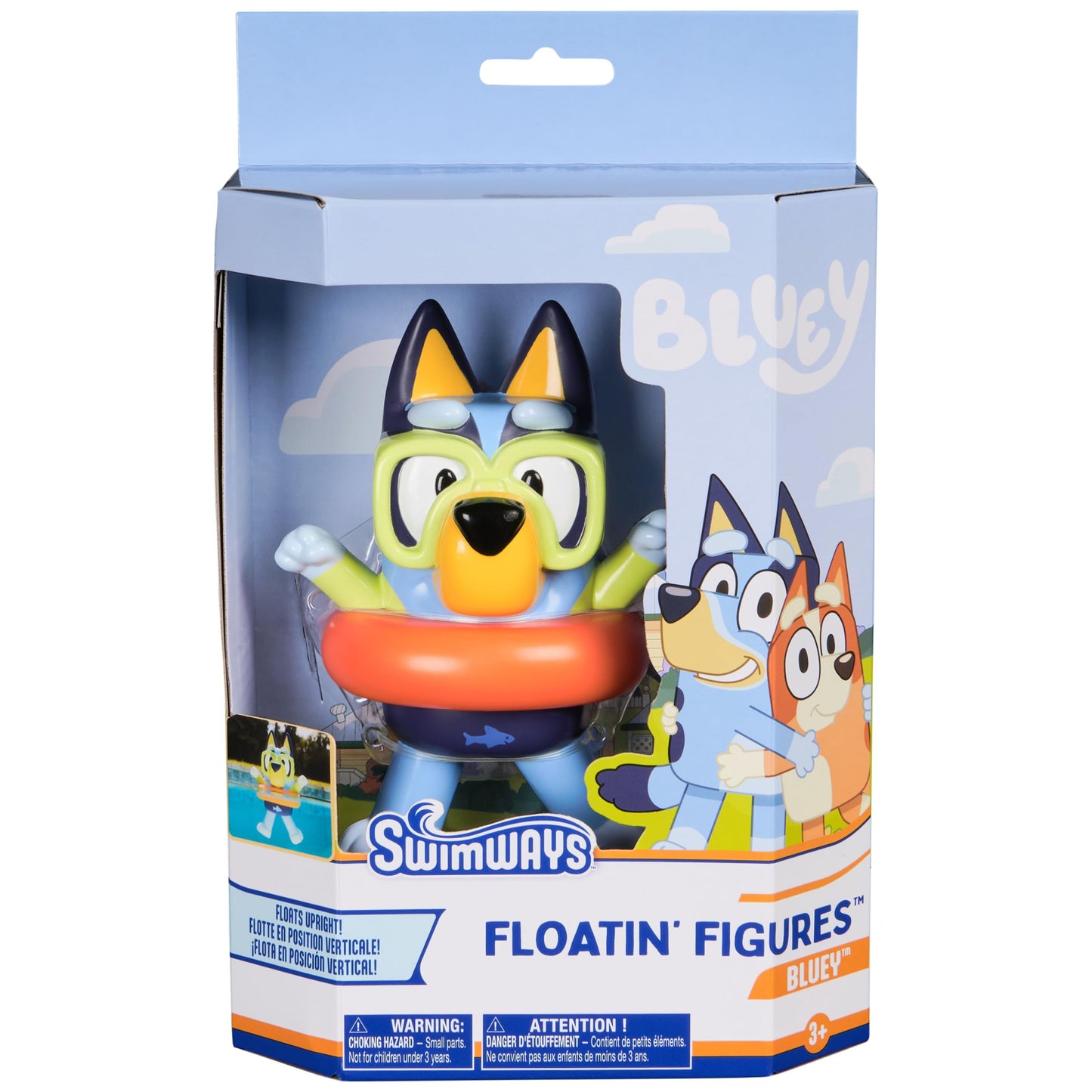 Swimways Bluey Floatin' Figures Kids Pool Toys