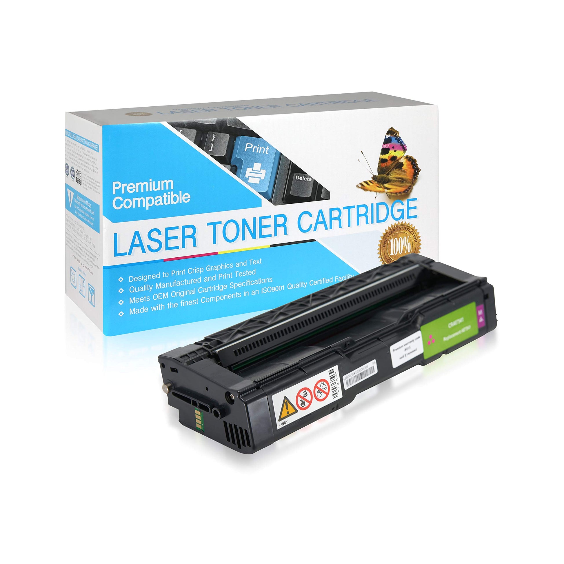 SuppliesOutlet Ricoh 407541 Magenta Toner Cartridge 1 Pack