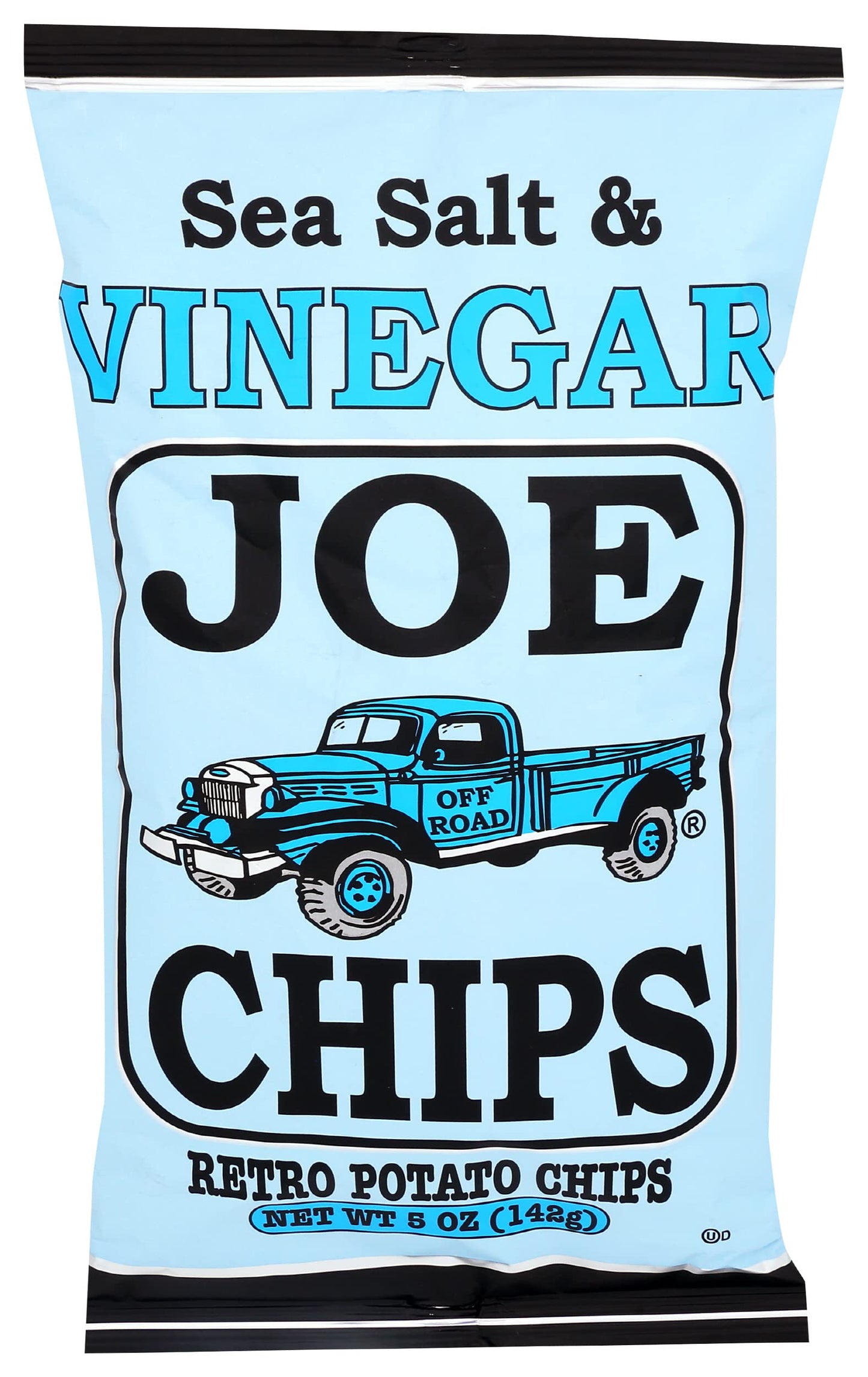 JOE CHIPS Potato Chip Potato Chip Sea Salt Vinegar, 5 OZ