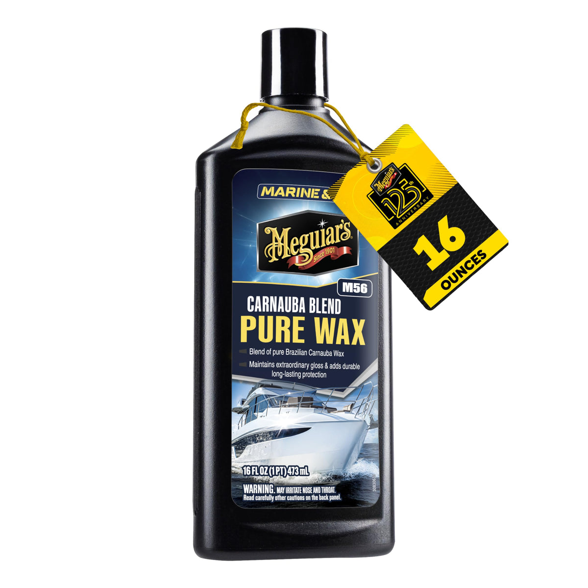 Meguiar's M56 Marine/RV Pure Wax 16oz