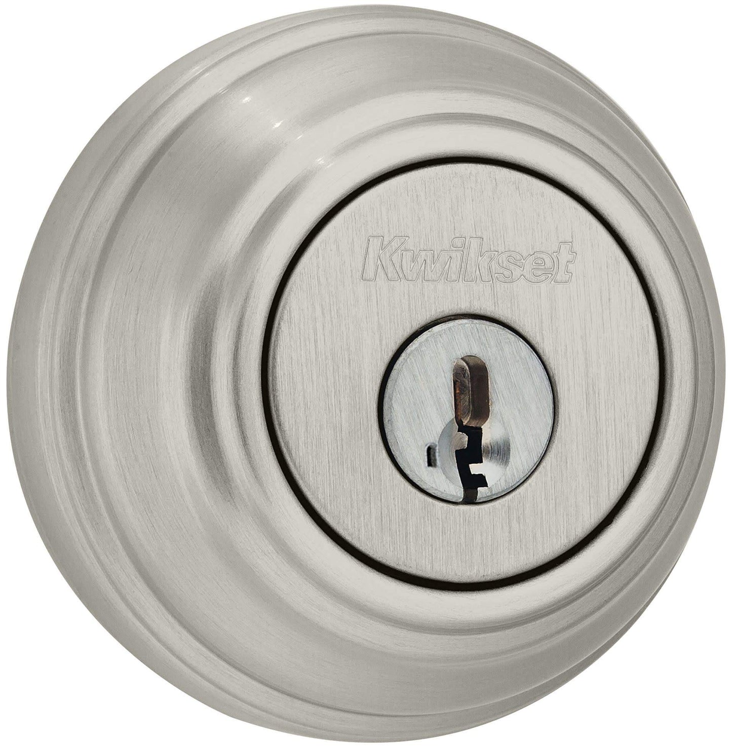 Kwikset Deadbolt SmartKey Satin Nickel