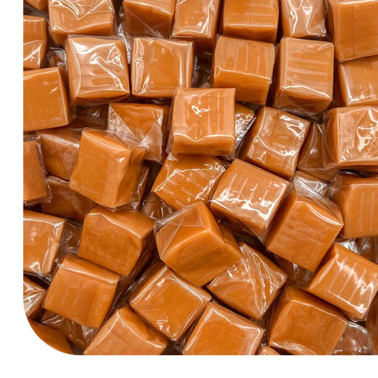 Mascot Caramel Cubes Candy 2 lb Pack 680150