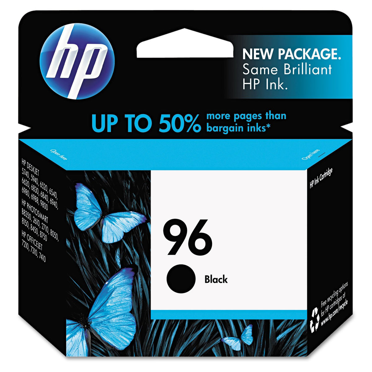 C8767WN - Print Cartridge For Hp Deskjet 6940 Series, 6980 Series, 96 Black
