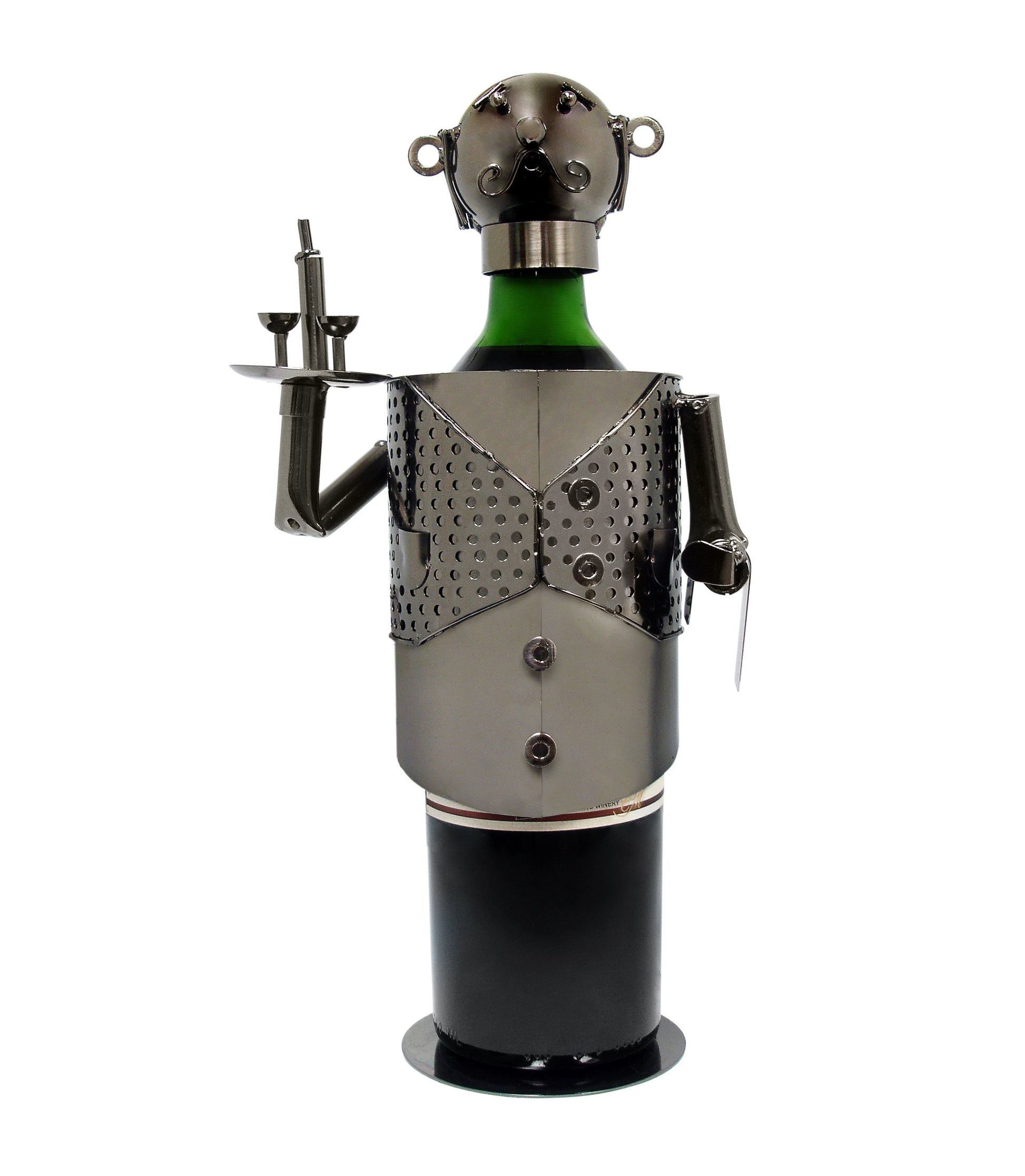 Epicureanist Vinotemp Waiter Wine Bottle Cover 6"W x 3.5"D x 16.375"H