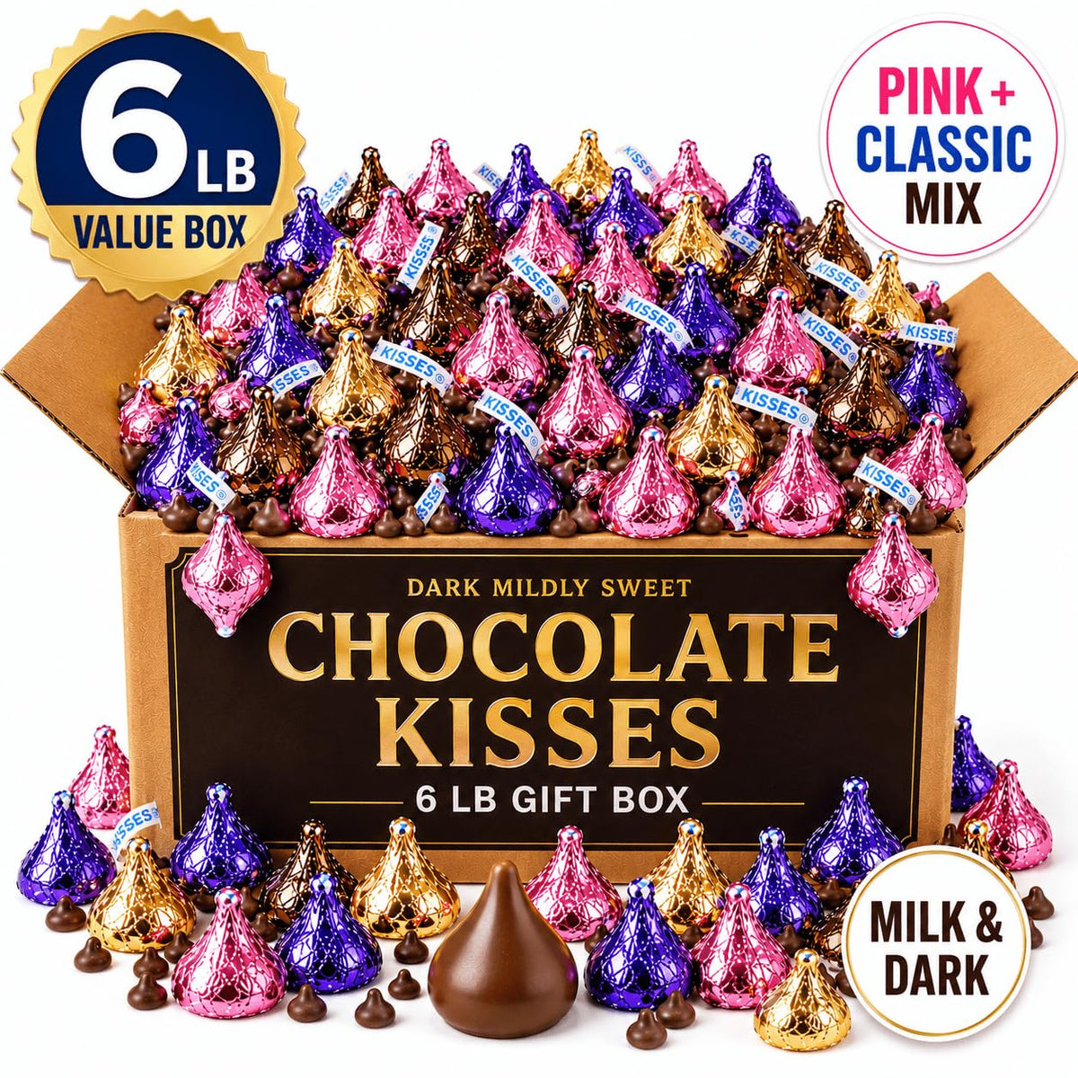 Hershey 6 lb Bulk Chocolate Gift Set