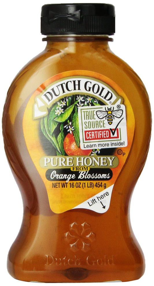 Dutch Gold Orange Blossom Honey 16 oz