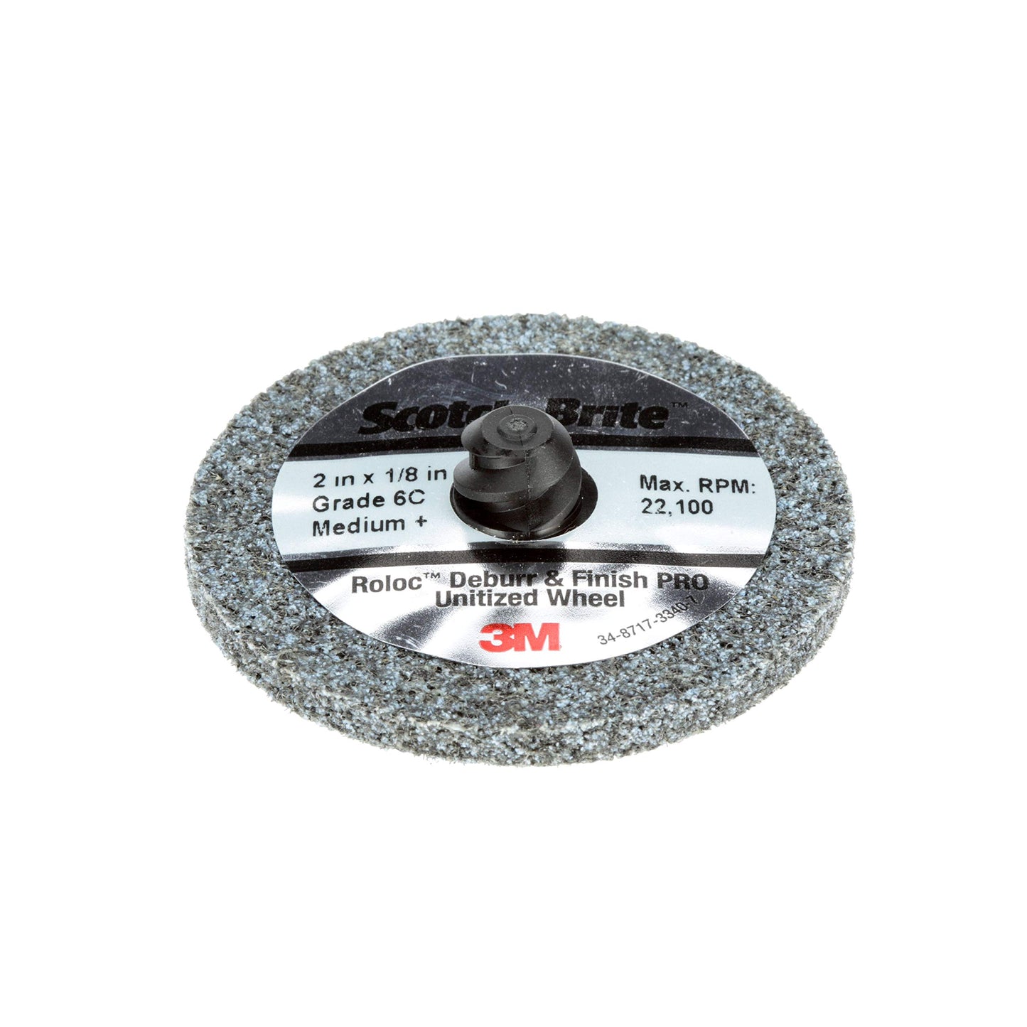 Scotch-Brite Roloc Deburr & Finish PRO TR Wheel 3in