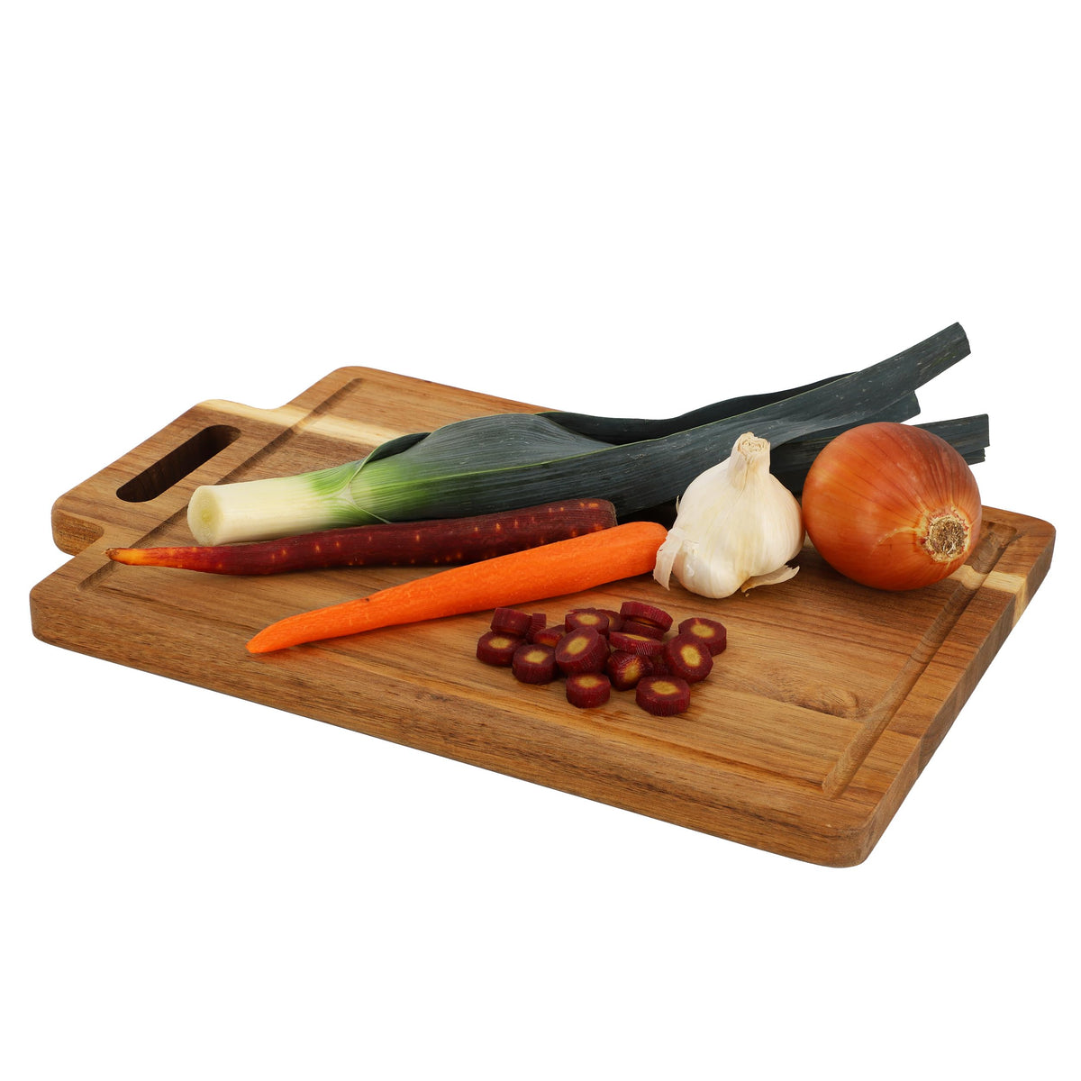 Elama Acacia Wood Serving Board 16.5in x 11in