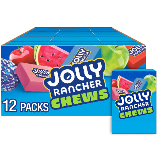JOLLY RANCHER Fruit Chews Original Assortment Box 2.06 oz 8/12 ct