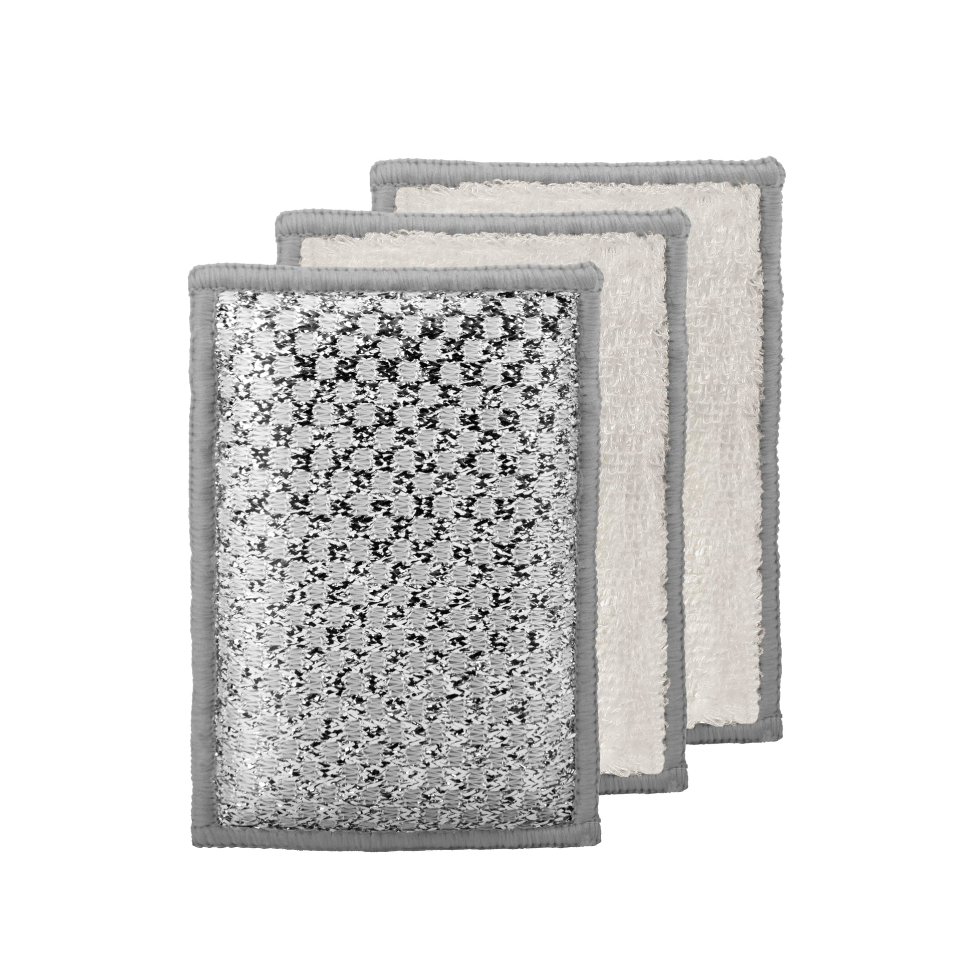 OGGI Bambou Odor-Free Scrubbing Sponges 3-Pack 7x4
